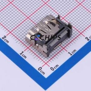 KH-<b>HDMI</b>-0005A-SMT <b>HDMI</b> <b>Connector</b> SMD <b>Connector</b> ( <b>Connector</b> Type: <b>HDMI</b>-A )( Gender: Female )( Total Number of PINs: 19P ) - Product Image 2