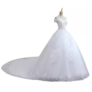 Customized Crystal Beaded Tassel <strong>Wedding</strong> <strong>Dress</strong> 2025 Ball Gown Pretty Lace Plus <strong>Size</strong> Europe Style Bride <strong>Dress</strong> for Woman - Product Image 5