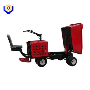 <strong>0.8T</strong> Load <strong>Mini</strong> Dumper with 6 Wheel and Seat Hot Sale Hydraulic Lift Unloading Wheeled Dump Truck - Product Image 1