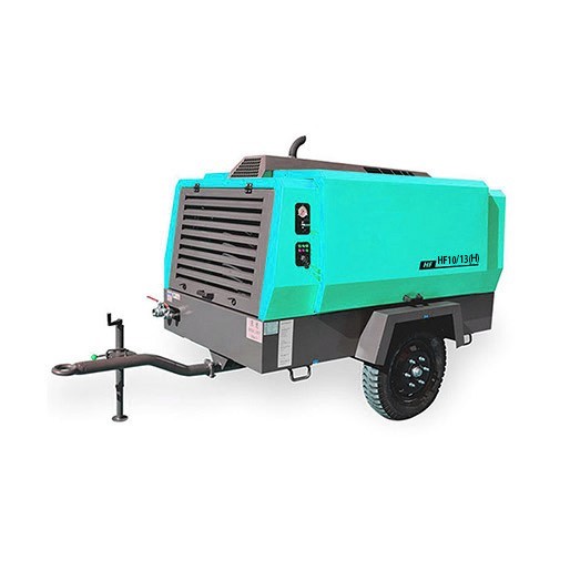 HF10/8(H) Diesel Portable Screw Air Compressor | Mini Industrial Rotary Air Compressor for Construction &amp; Mining