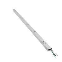 Amerikaanse standaard wandcontactdoos met NEMA 5-15R stopcontact, aluminium behuizing, wit overschilderbaar