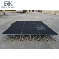 Plateforme de scène de 40 cm de hauteur à installer avec clé hexagonale, scène légère en promotion