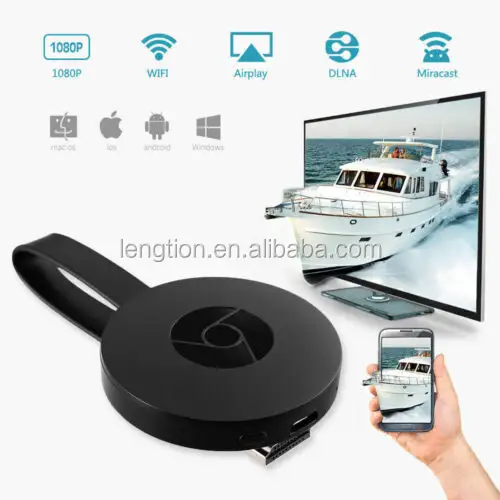 2nd nesil Mirascreen dijital HDMI medya Video Streamer TV çubuk mini PC akıllı TV HD Dongle kablosuz WiFi ekran Airplay yeni