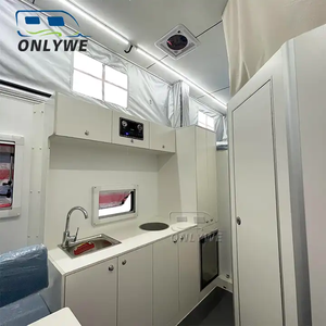 Onlywe động cơ nhà overland rvs cắm trại Pop Up Pickup xe tải giường cắm trại off road nhôm trượt trên phẳng xe tải cắm trại cho Pickup - Product Image 6