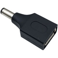 Adaptateur d'alimentation USB mâle vers femelle, prise de charge DC mâle 3.5*1.35mm 4.0*1.7 5.5*2.1 2.5 pour ordinateur portable, protection OTP