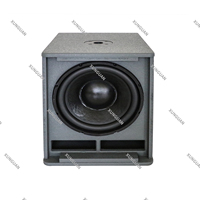 Subwoofer audio YM112S à prix de gros, 12 pouces, 450W, aimant de 190mm, bobine vocale de 75mm, haut-parleur passif en MDF pour discothèque/bar/mariage