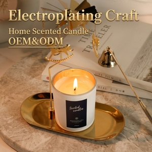 Candele Profumate Artigianali di Lusso con Elettroplaccatura, Ornamenti Decorativi per Camera da Letto e Interni - Product Image 1