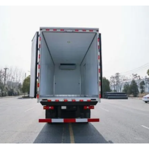 Chargement des légumes frais et de la viande avec des crochets 4X2 Shacman camion de réfrigération/camion frigorifique - Product Image 2