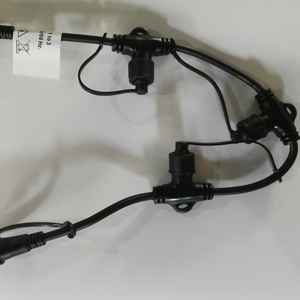 ไฟ LED ผ้าม่านน้ําตก 3*3 เมตร 300 ไฟวันคริสต์มาสเต็มไปด้วยดาวตกแต่งหน้าต่างผู้ผลิตสตริงไฟ - Product Image 2