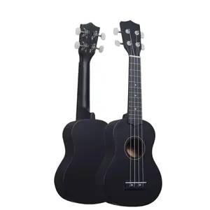 도매 맞춤형 21 인치 매트 페인트 소프라노 Basswood 우쿨렐레 4 문자열 작은 기타