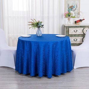 Mantel Redondo de Lujo con Estampado Floral para Bodas, Mantel Cuadrado de 120 Pulgadas, Mantel Redondo Antiarrugas para Mesa de 60 Pulgadas, para Fiestas de Boda - Product Image 5
