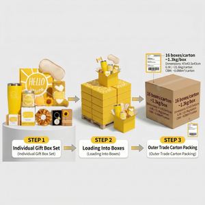 Caja de Regalo Promocional Sunshine, Juego de Regalo para Mujer con Vela Aromática Amarilla, Antifaz para Ojos y Calcetines, Regalo de Cumpleaños o para Recuperación - Product Image 3