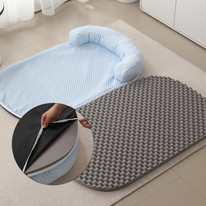 Производитель, оптовая продажа, индивидуальный логотип, домашняя собака, охлаждающая кровать с подушкой - Product Image 4