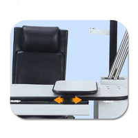 Table ophtalmique réfraction chaise unité optométrie ensemble combiné équipement optique pour la vue examen optométriste équipement