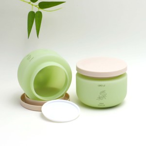 Frasco Ecológico de Boca Ancha de 250 ml, de PE Verde, para Crema Corporal, Cuidado del Cabello y Exfoliante Corporal - Product Image 6