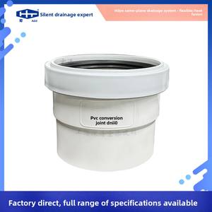 Tubería de Drenaje Hongtian HDPE de Conexión Rápida, Adaptador Recto Métrico de PE a PVC, Conversión de PVC de Gran Diámetro - Product Image 2