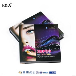 Ea móng tay nghệ thuật 36 màu gel Kit fengshangmei màu gel Bìa Gel - Product Image 2