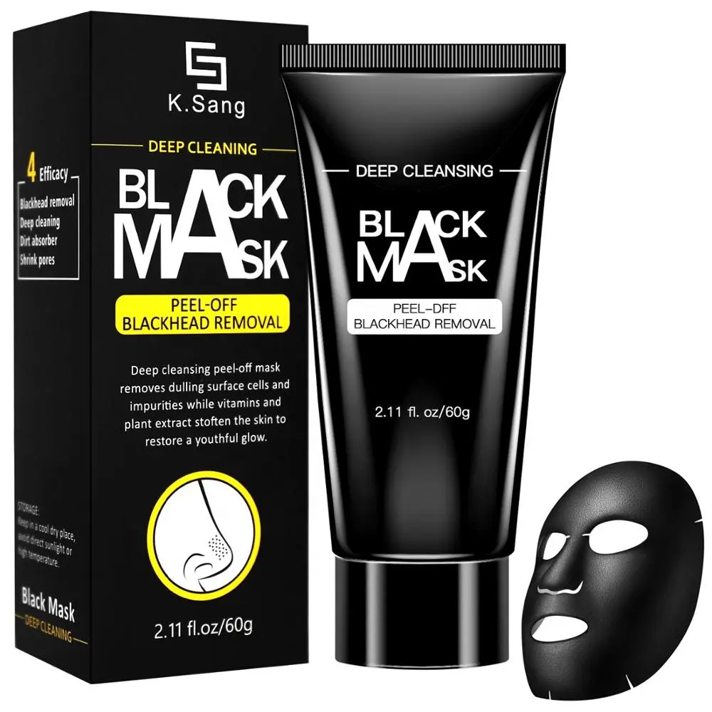 Beauty personal care products 2019 black face peel off facial nose cleaning and head removal black head face