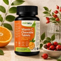 Complément alimentaire en comprimés de Zinc, Rose Musquée, Bioflavonoïdes, Antioxydant Naturel, Vitamine C pour la Santé Immunitaire, pour Adultes et Adolescents