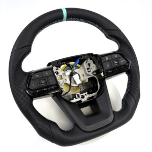 พวงมาลัยหนังสำหรับรถซีวิคและรุ่นอื่นๆ-RACTIS Hilux Coaster Bus ฯลฯ - Product Image 3