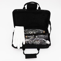 Professional High Quality B flat Good Price Bakelite Nickel Plated 17-Key Bb Clarinet