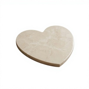 Tabla de cortar de mármol en forma de corazón, antideslizante, para cocina y comedor - Product Image 1
