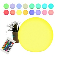 Vente en gros d'usine, approvisionnement direct transfrontalier, lampe boule LED lumineuse, télécommande, performance scénique colorée, décoration de mariage
