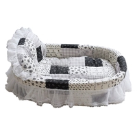 Lit pour animaux de compagnie quatre saisons pour chats, style princesse, nid douillet pour chatons, canapé-coussin pour petits chiens et chats