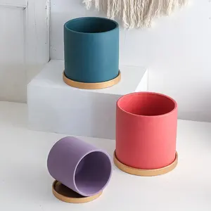 Bán Buôn Mini Flower Pot Gốm Trong Nhà Nhỏ Flower Pot Gốm Hiện Đại