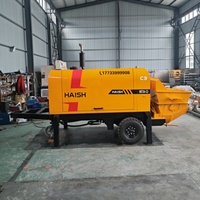 Équipement de coulée de béton mobile diesel/électrique direct d'usine