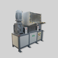 DB600 Sainty Broyeur de déchets alimentaires et d'os à double arbre, à haut taux de recyclage, avec double moteur 15kW et boîte de vitesses
