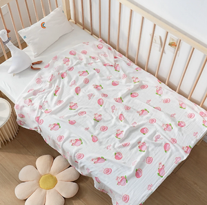 Couverture d'emmaillotage 3-en-1 en coton <span class=keywords><strong>de</strong></span> bambou durable, serviette <span class=keywords><strong>de</strong></span> bain et couverture <span class=keywords><strong>de</strong></span> lit douce pour cadeau <span class=keywords><strong>de</strong></span> naissance - Product Image 6