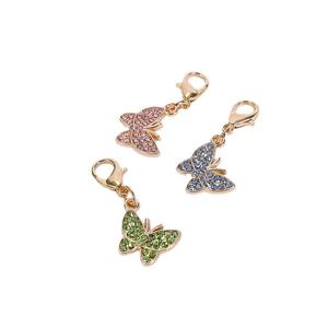 Bolsos de Mujer con Etiqueta <span class=keywords><strong>Shein</strong></span> Pinduoduo en Existencia, Decoraciones con Colgantes de Aleación de Zinc, Llaveros Coloridos - Product Image 5