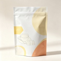 Sac d'emballage alimentaire personnalisé imprimé mat, anti-odeur, en Mylar, avec fermeture éclair, en aluminium, pour aliments