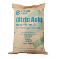 Acide citrique Additifs alimentaires Acide citrique Monohydrate Acide citrique Produits chimiques anhydres Enseigne de qualité alimentaire TTCA Prix d'usine