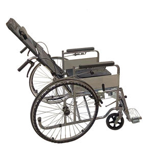 Silla de ruedas manual ligera de alta calidad, plegable, portátil, para adultos y ancianos - Product Image 5