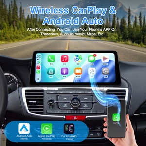 หน้าจอแอนดรอยด์ Navihua ขนาด 12.3 นิ้ว รุ่นใหม่ พร้อมระบบนำทาง GPS เครื่องเล่นมัลติมีเดียในรถยนต์ วิทยุ และ Carplay สำหรับรถยนต์ฮอนด้า แอคคอร์ด รุ่นที่ 9 ปี 2013-2018 - Product Image 6