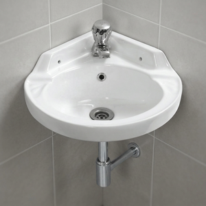 Esquina 16x16 Cerámica Hogar Baño Sala de estar Cocina Uso Porcelana Artículos sanitarios Lavabo Diseño Precio barato - Product Image 1