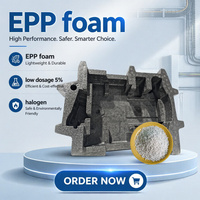 Qibo EPP EPE XPE Foam Board Flame Retardant Masterbatch Additives Polyethylene Polypropylene