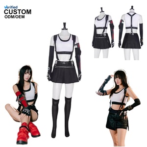 Costume <span class=keywords><strong>de</strong></span> cosplay pour femmes, <span class=keywords><strong>Final</strong></span> <span class=keywords><strong>Fantasy</strong></span> <span class=keywords><strong>VII</strong></span> <span class=keywords><strong>Remake</strong></span>, ensemble complet, robe sexy pour Halloween, fête <span class=keywords><strong>de</strong></span> carnaval et enterrement <span class=keywords><strong>de</strong></span> vie <span class=keywords><strong>de</strong></span> jeune fille AL045-W - Product Image 1
