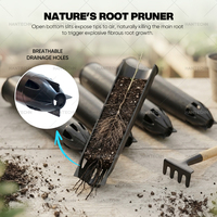 Panier en silicone respirant pour semis, support de racines, pot de culture hydroponique, filet de germination pour pépinière de jardin