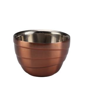 ชามเสิร์ฟรังผึ้งฉนวนทรงกลมผนังสองชั้นขนาด450มล. - Product Image 1