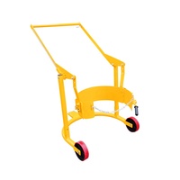 Nouvelle palette hydraulique personnalisée de levage de tambour d'huile mobile main manuelle petit chariot à tambour à usage domestique restaurants fermes au détail