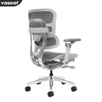 Chaise de bureau ergonomique moderne inclinable avec support lombaire en maille premium, chaise de direction réglable pour importateurs en gros