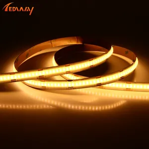 DC 24V 608Chips 2700K Tot 6500K Cct Instelbaar 14W Per Meter 10Mm Fpc Strip Led Led Ip20 Cob Ledstrip