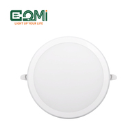 Rond mince plat encastré rétro-éclairé 18W 24W 36W a mené le luminaire de panneau pour la lumière de bureau