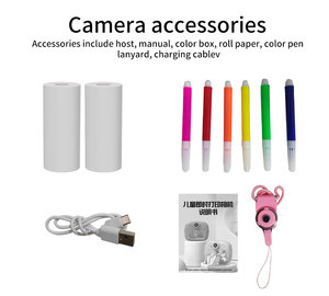 Trẻ Em Của Máy Ảnh Với In Ấn Có Thể Chụp Trẻ Em Của Món Quà Mini Đồ Chơi Máy Ảnh Hình Ảnh Video Trẻ Em Kỹ Thuật Số Ngay Lập Tức Máy Ảnh - Product Image 4