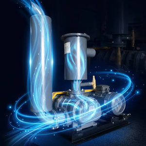 Taiwan Design LT Wastewater Sewage Treatment Three Leaf Root <b>Blower</b> Vacuum Pump 15HP Stable Continuous Positive Pressure - Product Image 2