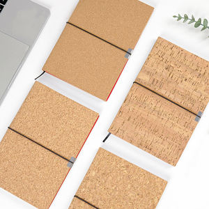 Cuaderno de Bolsillo KUKESI CORK Hecho a Mano, 100 Hojas Rayadas, Páginas en Blanco, Insertos para Viajeros, Encuadernación Reutilizable, Bolsa con Cierre, Regalo - Product Image 4