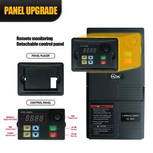 HARS HS320 ไดรฟ์ควบคุมมอเตอร์ 3 เฟส 380V 4KW ระบบ AC VFD IP21 สำหรับมอเตอร์ HS320-4.0G3 - Product Image 1